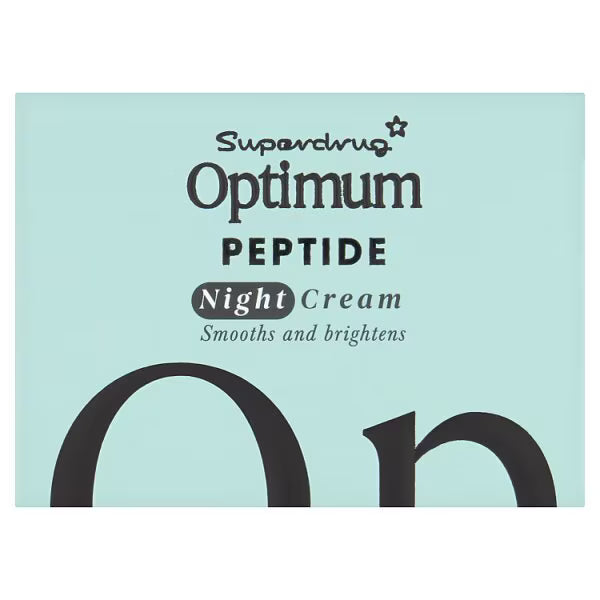 Optimum Peptide Night Cream 50ml, imported from the UK