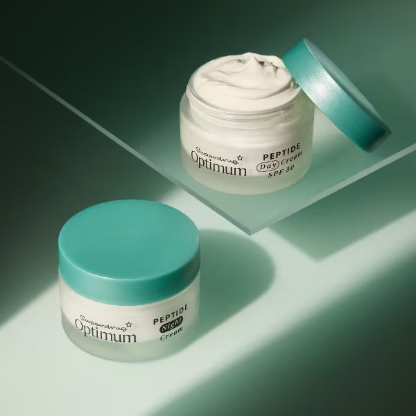 Optimum Peptide Night Cream 50ml, imported from the UK