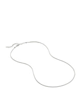 Harrods Monica Vinader Sterling Silver Chain Necklace- Buy online at McGrocer
