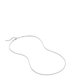 Monica Vinader sterling silver curb link chain necklace, UK version
