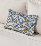 Yves Delorme Ecumes cushion cover cotton-linen 33x57cm, UK version