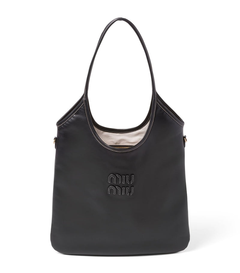 Miu Miu Ivy tote bag calf leather Italian luxury (British brand)