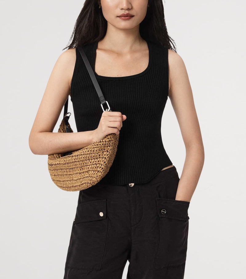 AllSaints small paper Luna shoulder bag - British product