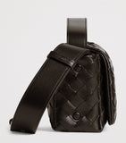 Bottega Veneta mini leather cross-body bag, UK version