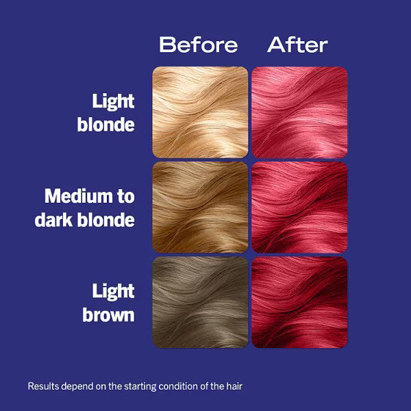 LIVE Permanent Pink Hair Dye 120ml, UK version