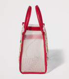 Miu Miu embroidered mesh top-handle bag small, UK version
