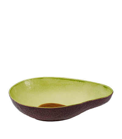 Harrods Bordallo Pinheiro Avocado Salad Bowl 23cm- Buy online at McGrocer