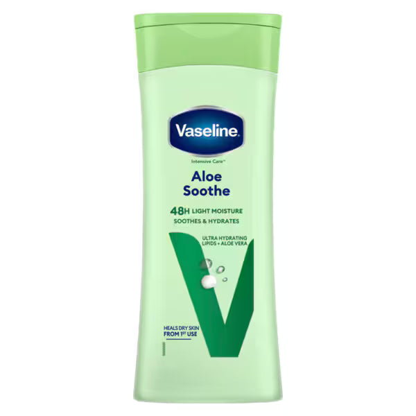 Vaseline Intensive Care Aloe Soothe Body Lotion 400ml (British brand)