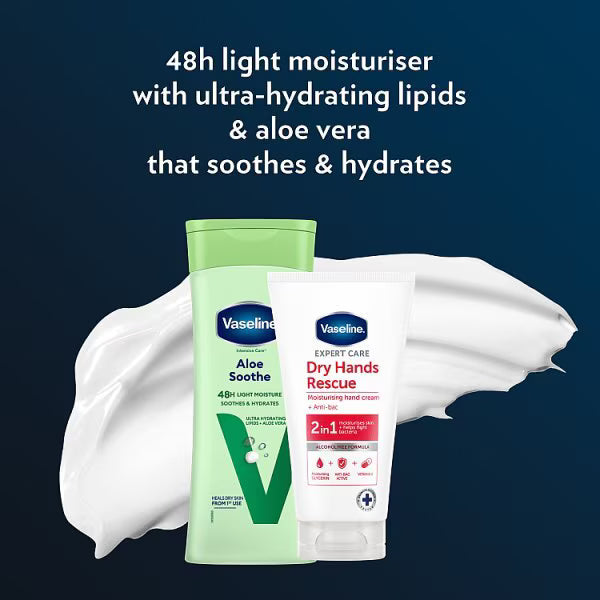 Vaseline Intensive Care Aloe Soothe Body Lotion 400ml (British brand)
