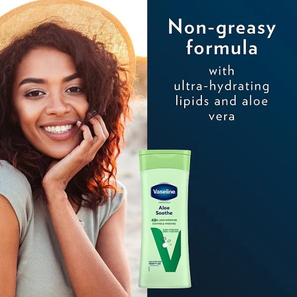 Vaseline Intensive Care Aloe Soothe Body Lotion 400ml (British brand)