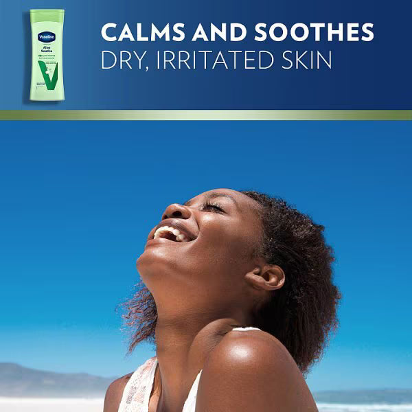 Vaseline Intensive Care Aloe Soothe Body Lotion 400ml (British brand)