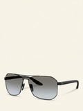 Prada Linea Rossa rectangular sunglasses black/grey gradient - British product