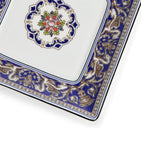 Wedgwood Florentine Marine square tray 14cm fine bone china - British product