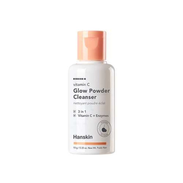 Hanskin vitamin C glow powder cleanser 10g, imported from the UK