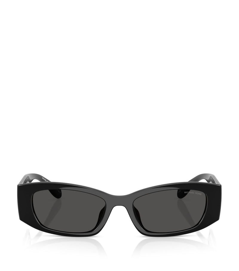 Michael Kors Rhodes rectangle sunglasses, imported from the UK