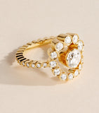 Sophie Bille Brahe yellow gold diamond ring (British brand)