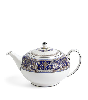 Florentine Marine Fine Bone China Teapot 800ml