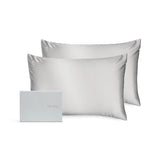 Superdrug Silk Addict 100% Mulberry Silk Pillowcase Twinpack Silver- Buy online at McGrocer