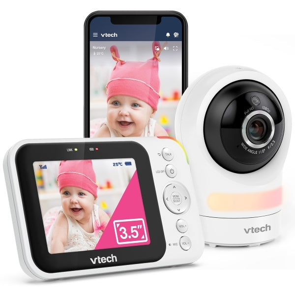 VTech RM4761 Smart Wi-Fi Baby Monitor, imported from the UK