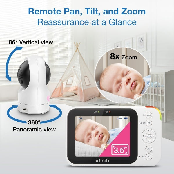 VTech RM4761 Smart Wi-Fi Baby Monitor, imported from the UK