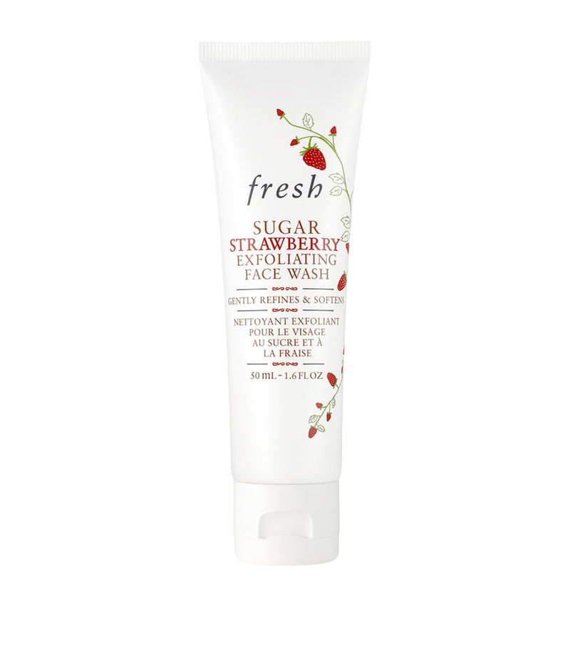 Fresh strawberry exfoliating face wash 50ml - British product