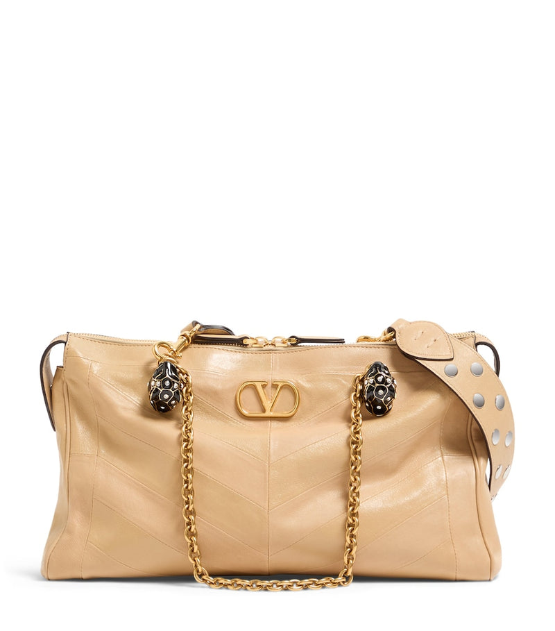 Valentino Garavani medium lambskin Panthea tote - British product