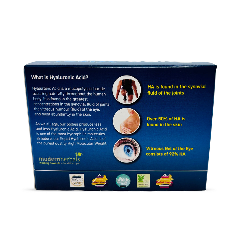Modern Herbals Joint Hyaluronan Sachets 30 pack, imported from the UK