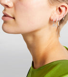 Persée white gold diamond Danaé hoop earring, UK version