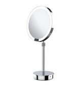 Harrods Light-Up Round Cosmetics Mirror, 44cm x 21.5cm x 13cm- Buy online at McGrocer