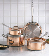 Harrods Ruffoni Con Classe Copper Frying Pan (26cm)- Buy online at McGrocer