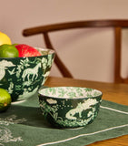 Harrods fine bone china Toile bowl 11cm, UK version
