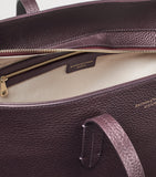 Aspinal of London leather east west tote bag - British product