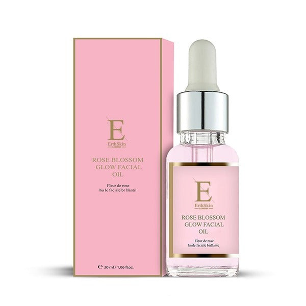 ErthSkin Rose Blossom Glow Facial Oil 30ml - British product