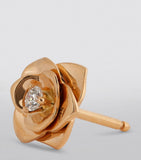 Piaget rose gold diamond earrings rose collection, UK version