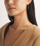 Suzanne Kalan yellow gold diamond Sparkler drop earrings, UK version