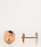 Pomellato Sabbia rose gold diamond stud earrings - British product