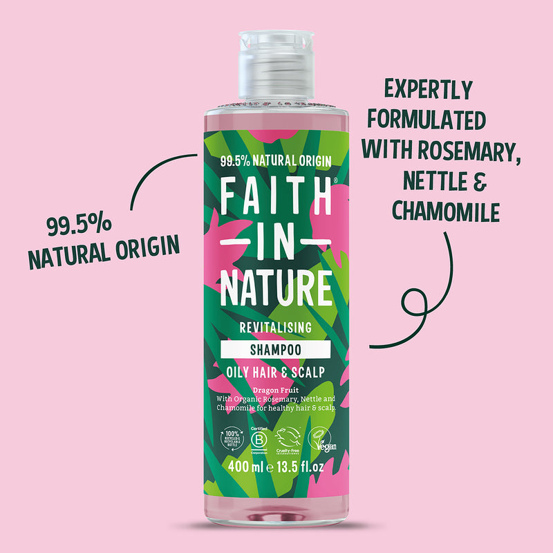 Faith In Nature Dragon Fruit shampoo 400ml - British product
