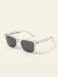 Prada rectangular sunglasses crystal electric blue grey (British brand)
