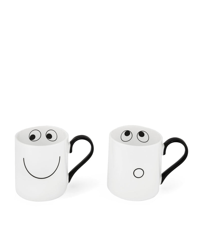 Anya Hindmarch Eyes mugs set of 2 - British product