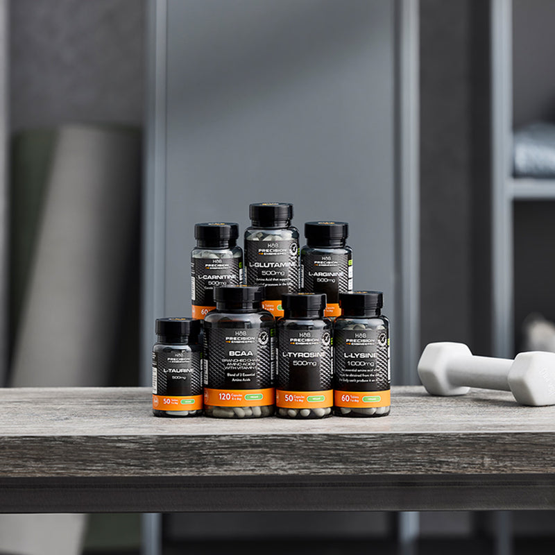 L Arginine supplement 500mg 50 Capsules imported from the UK
