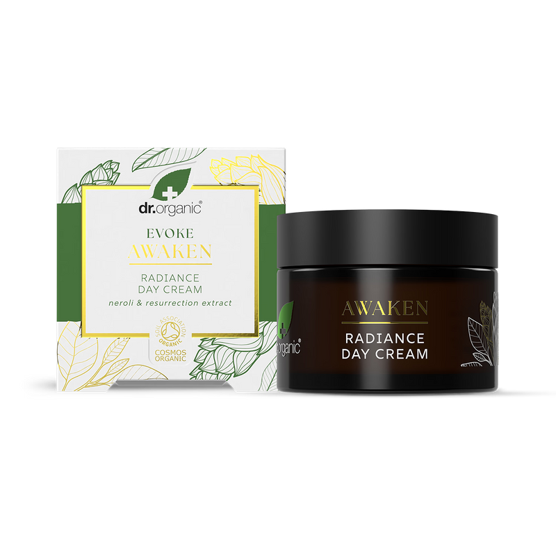 Dr Organic day cream Awaken 50ml, imported from the UK