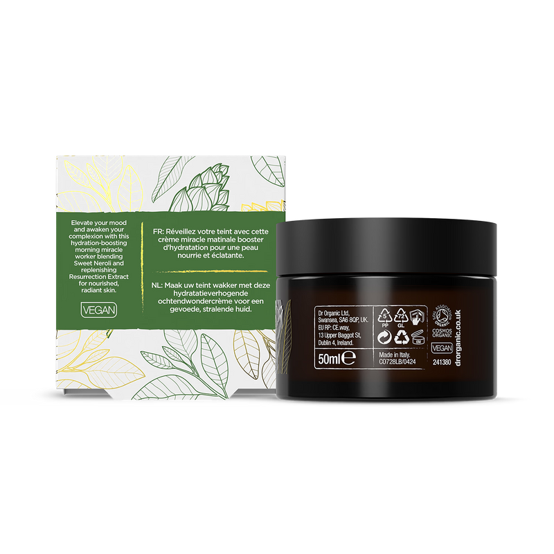 Dr Organic day cream Awaken 50ml, imported from the UK
