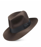 Harrods Swaine Rabbit Felt Seaplane Poet Fedora- Buy online at McGrocer