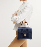 Aspinal of London Mayfair top-handle bag (British brand)