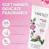 Yardley London English Rose hand cream 75ml (British brand)