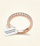 Cartier LOVE ring rose gold diamonds 2.6mm, imported from the UK