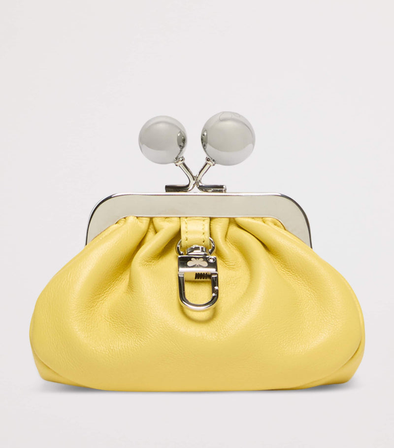 Weekend Max Mara Leather Pasticcino bag charm, UK version