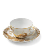 Ginori 1735 Oriente Italiano Aurum tea saucer 15cm, UK version
