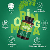 Prowise moringa leaf supplement 4000mg 120 capsules, UK version