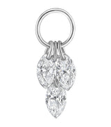 Harrods Maria Tash Floating Diamond Plume Charm 3.5mm- Buy online at McGrocer